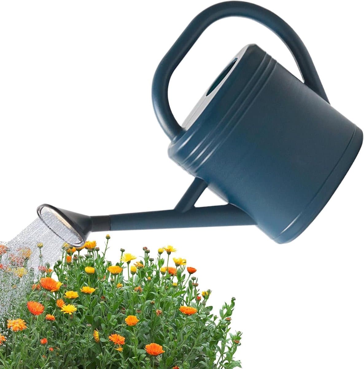 Gieter Lange Uitloop - Waterplanten Bakker - Planten Water Geven - Ergonomische Handgreep - 3 Liter - Blauw
