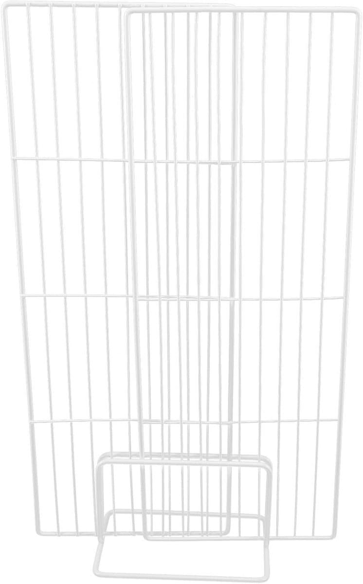 Vriezer Verdeler - Koelkast Organizer - Voedsel Sorteren - Verstelbare Breedte - 46 cm Lengte - Wit