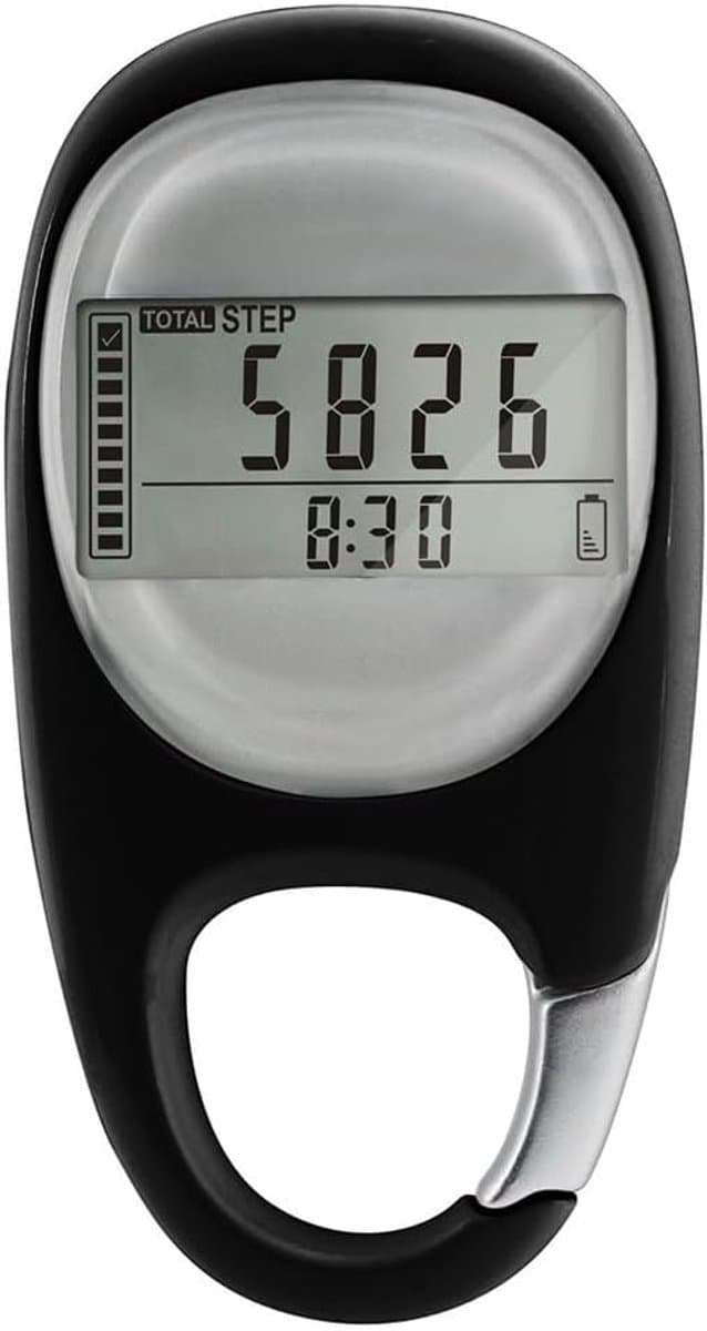 Digitale Stappenteller - Pedometer Fitness Tracker - Dagelijkse Activiteit Meten - 3D LCD Display
