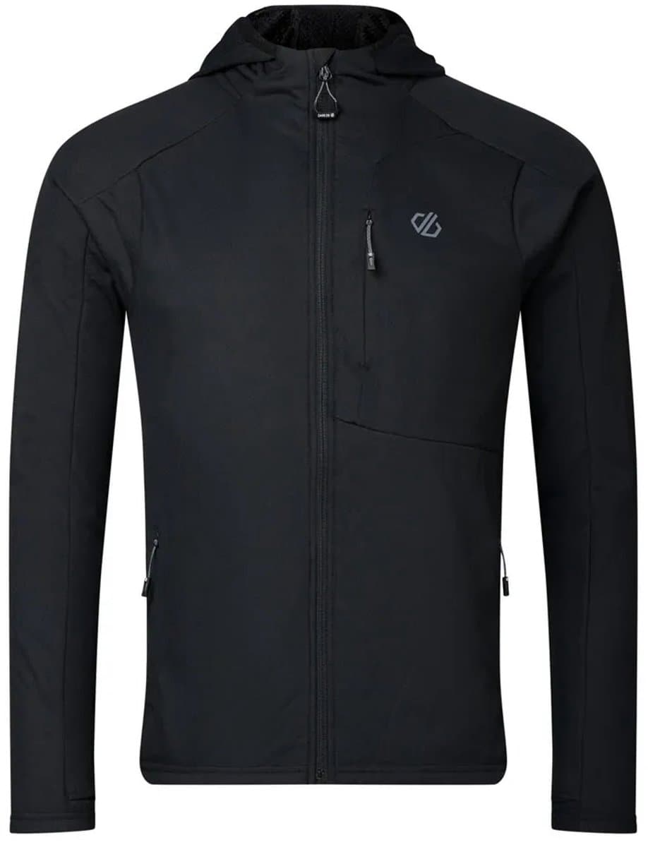 Dare2b Heat Weave Stretch Jas Zwart L Man