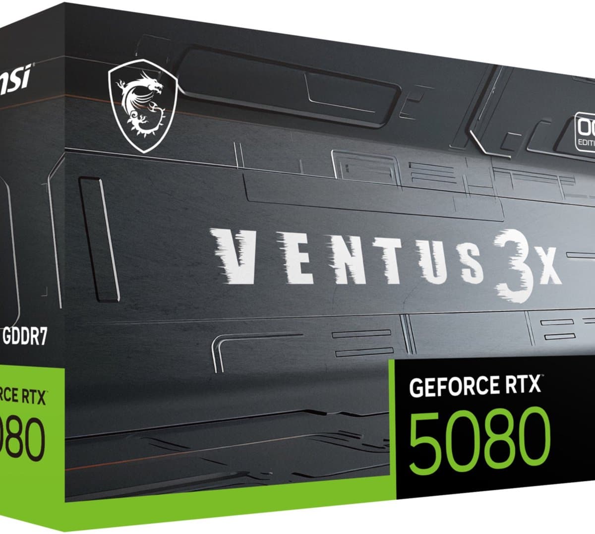 MSI GeForce RTX 5080 VENTUS 3X OC 16GB