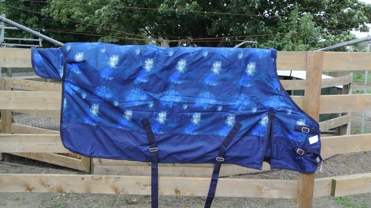 Regendeken luxe 200 gram Cosmos paardendeken-175