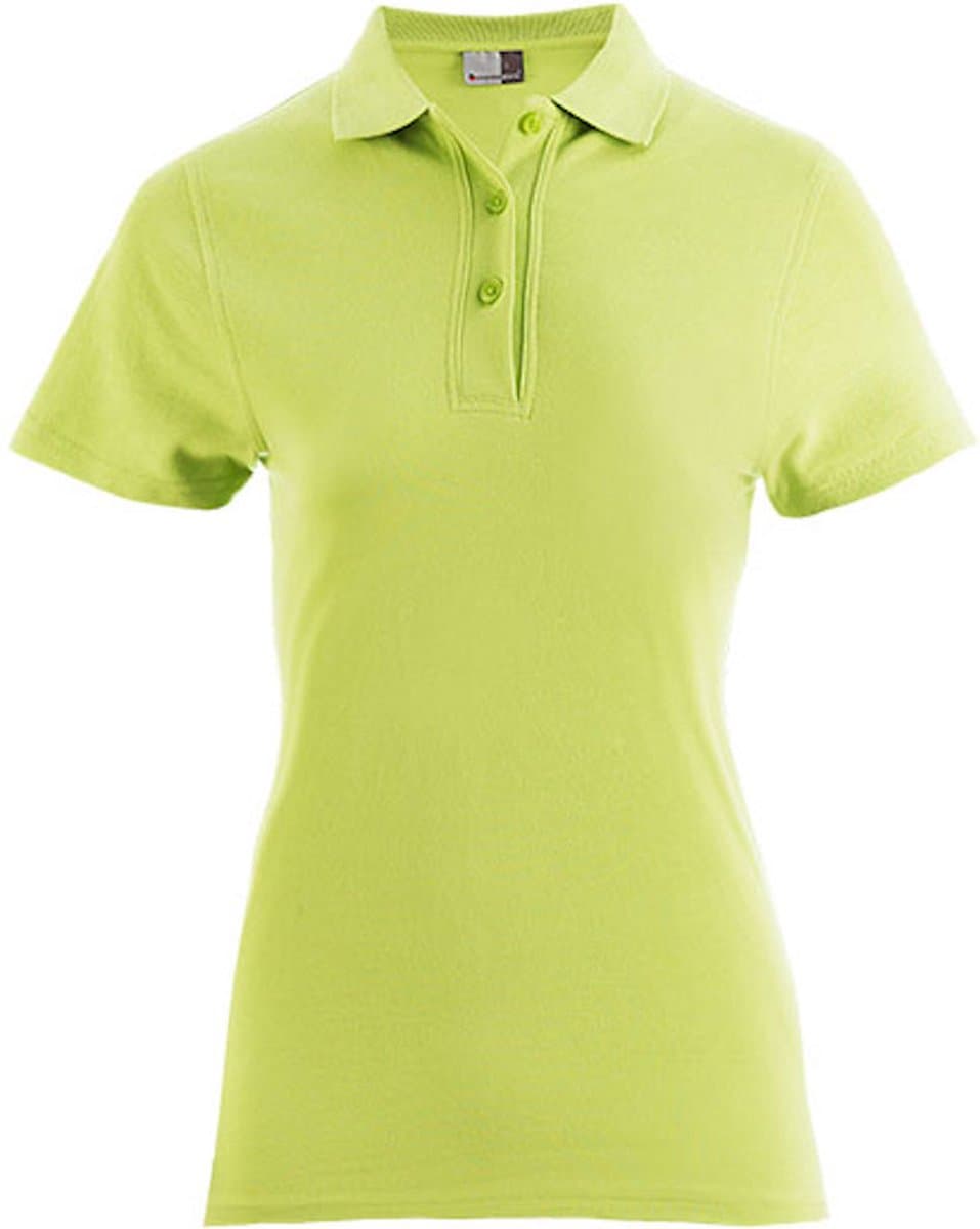 Damespolo 'Superior' met korte mouwen Wild Lime - L