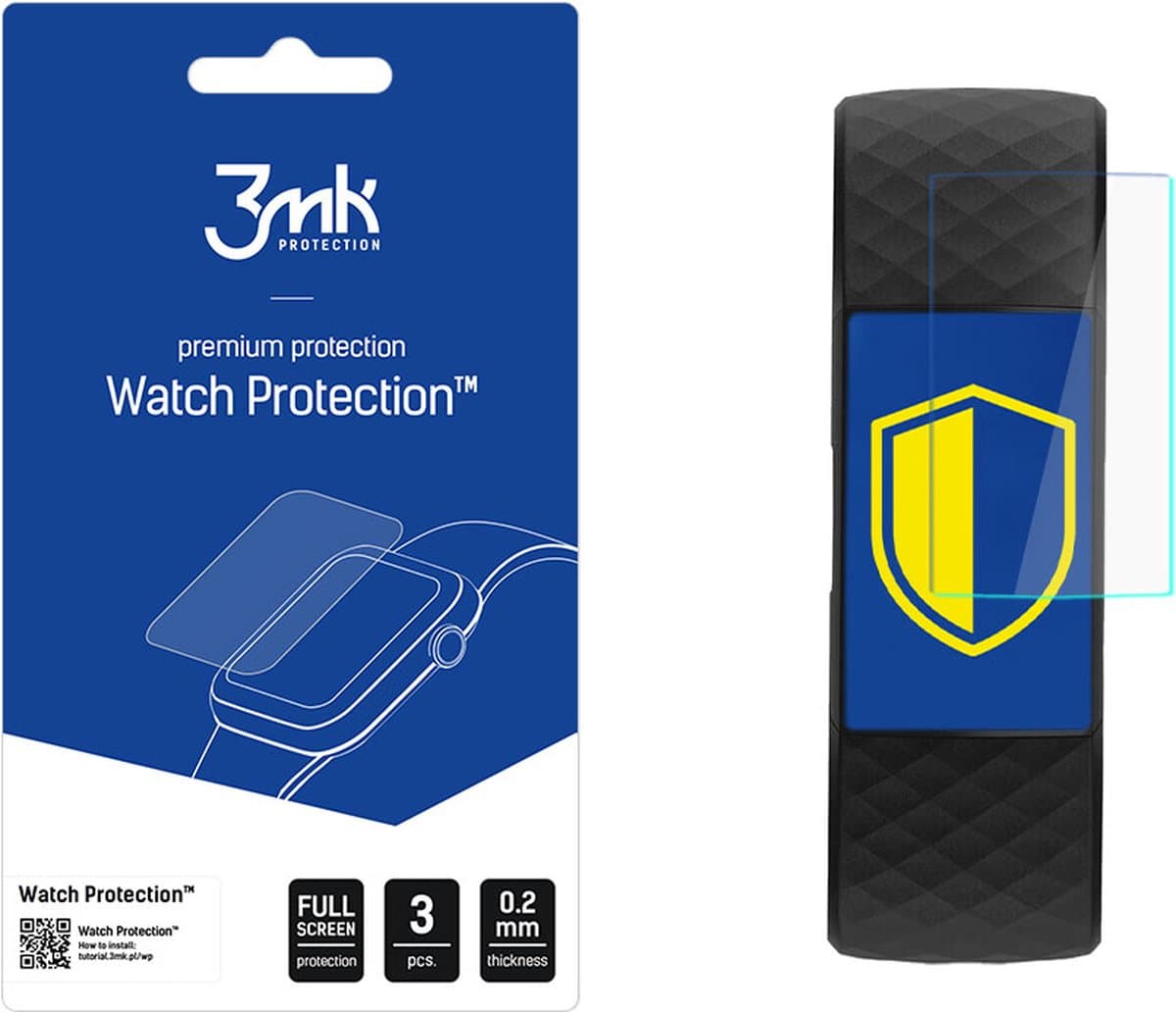FitBit Charge 4 - 3mk Watch Protection v. ARC+
