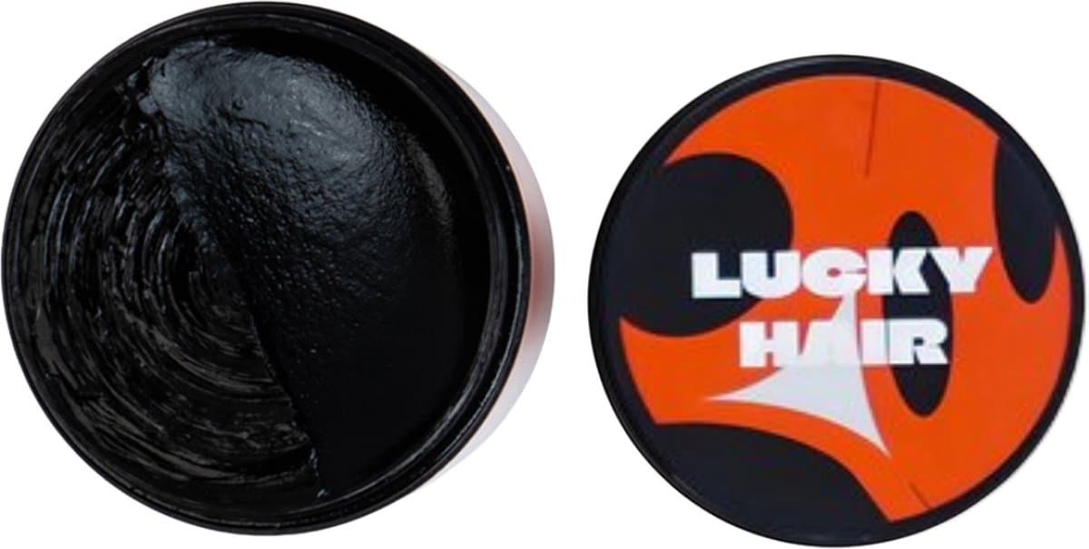 Lucky Hair Pomade Wax - Haarwax - Langdurige Hold - Makkelijk Uitwasbaar - Natuurlijke Glans - 100ml