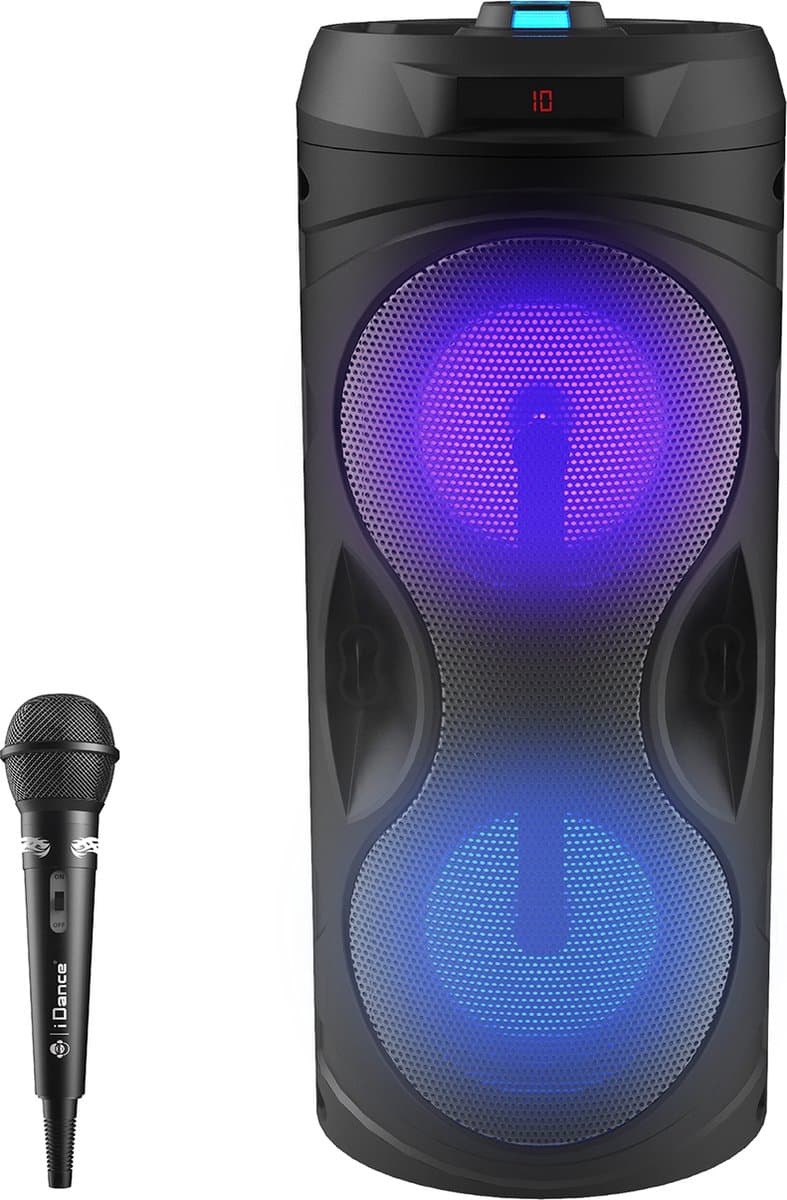 iDance Typhoon 101 Portable bluetooth speaker met USB/SD MP3 speler