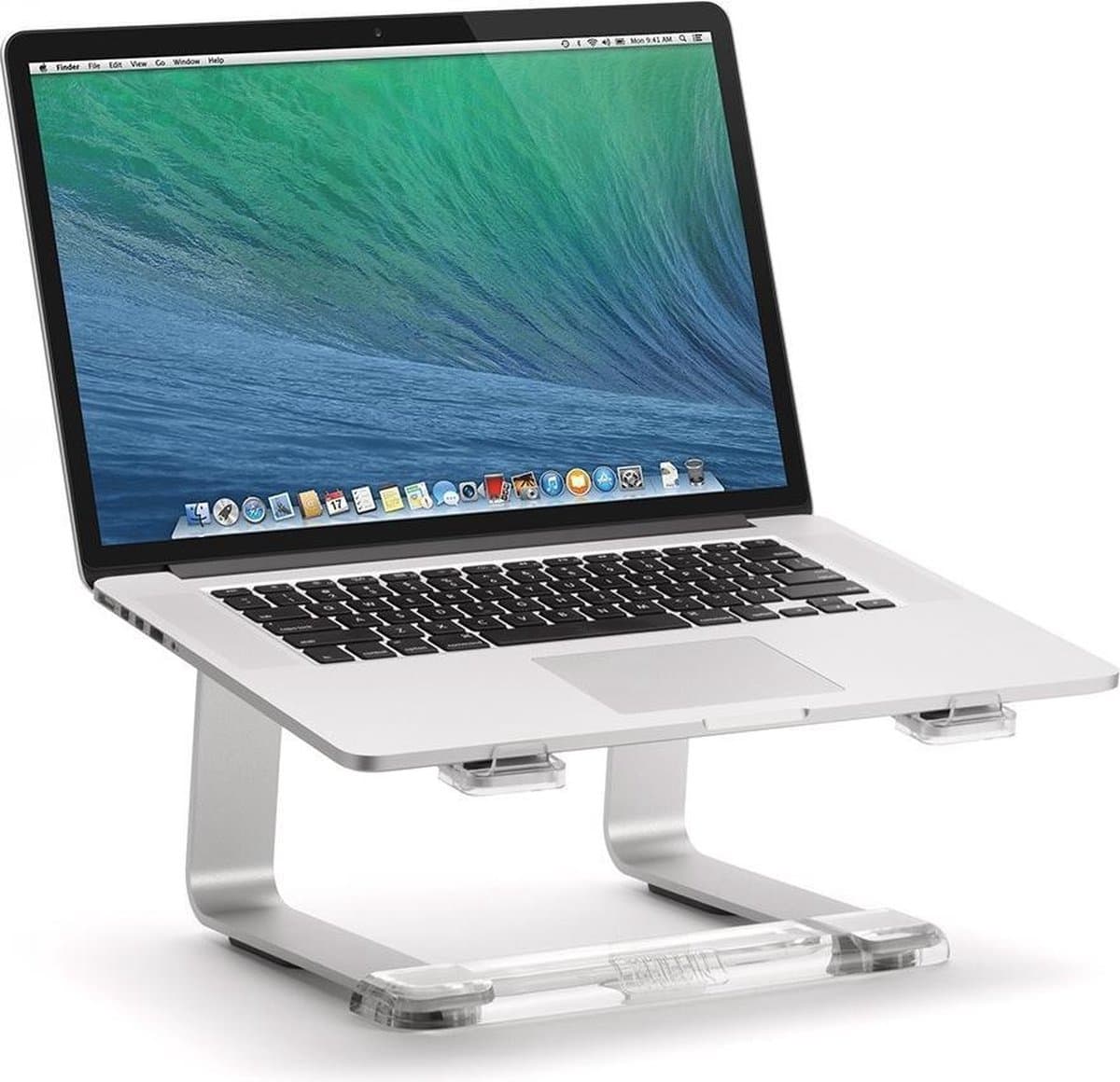 Griffin Elevator - Notebookstandaard - opgeruwd aluminium
