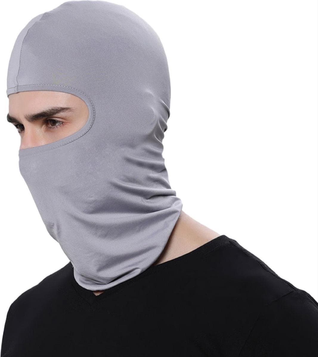 CHPN - Bivakmuts - Balaclava- - Motormuts - Skimuts - Helmmuts - Lichtgrijs - Universeel - One size