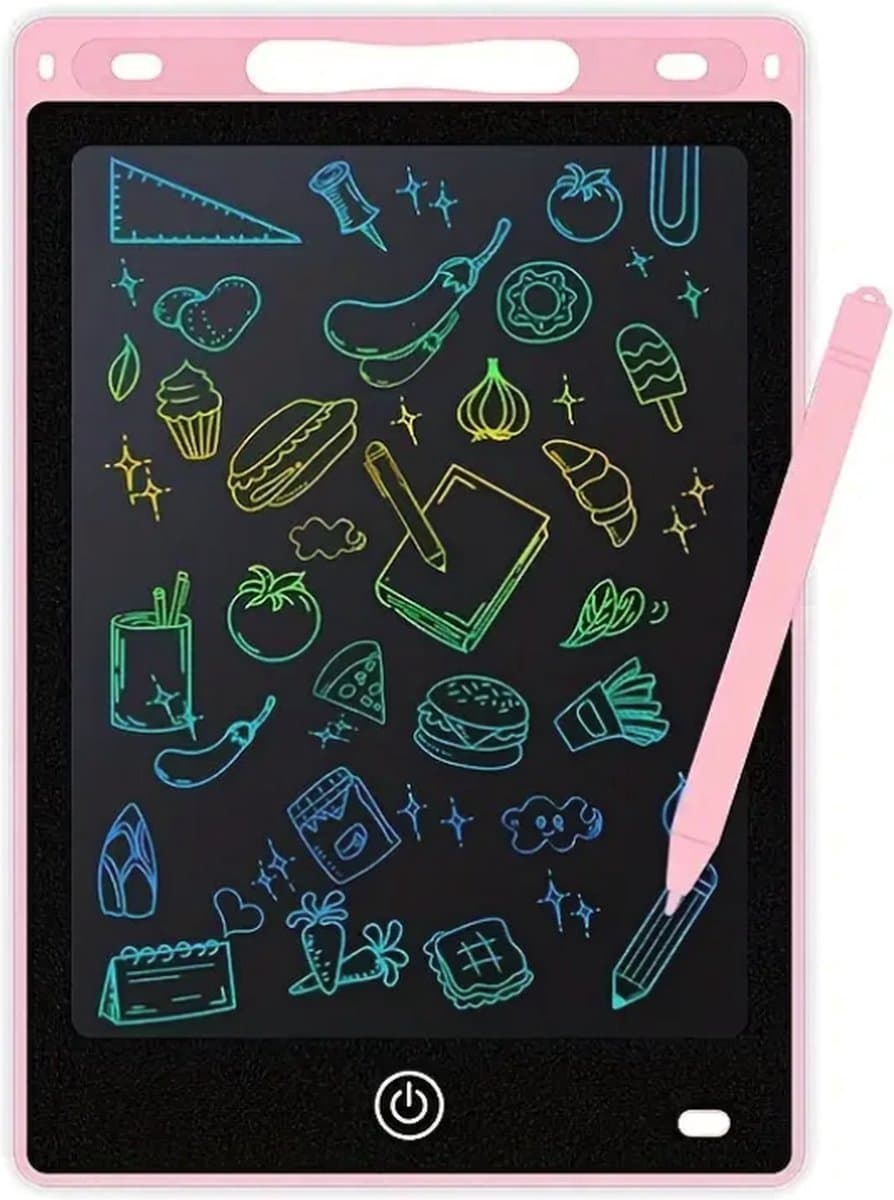 Home Goods - LCD Tekentablet Kinderen - Roze - 8.5 inch - Kadootjes - Kado - Kleurenscherm - Kinderen - Educatief Speelgoed 3 Jaar - 8 Jaar - Writing Tablet - Notitiebord - Educatief Speelgoed - Tekenblok Kinderen - Cadeau Jongen - 3 Jaar & 8 Jaar