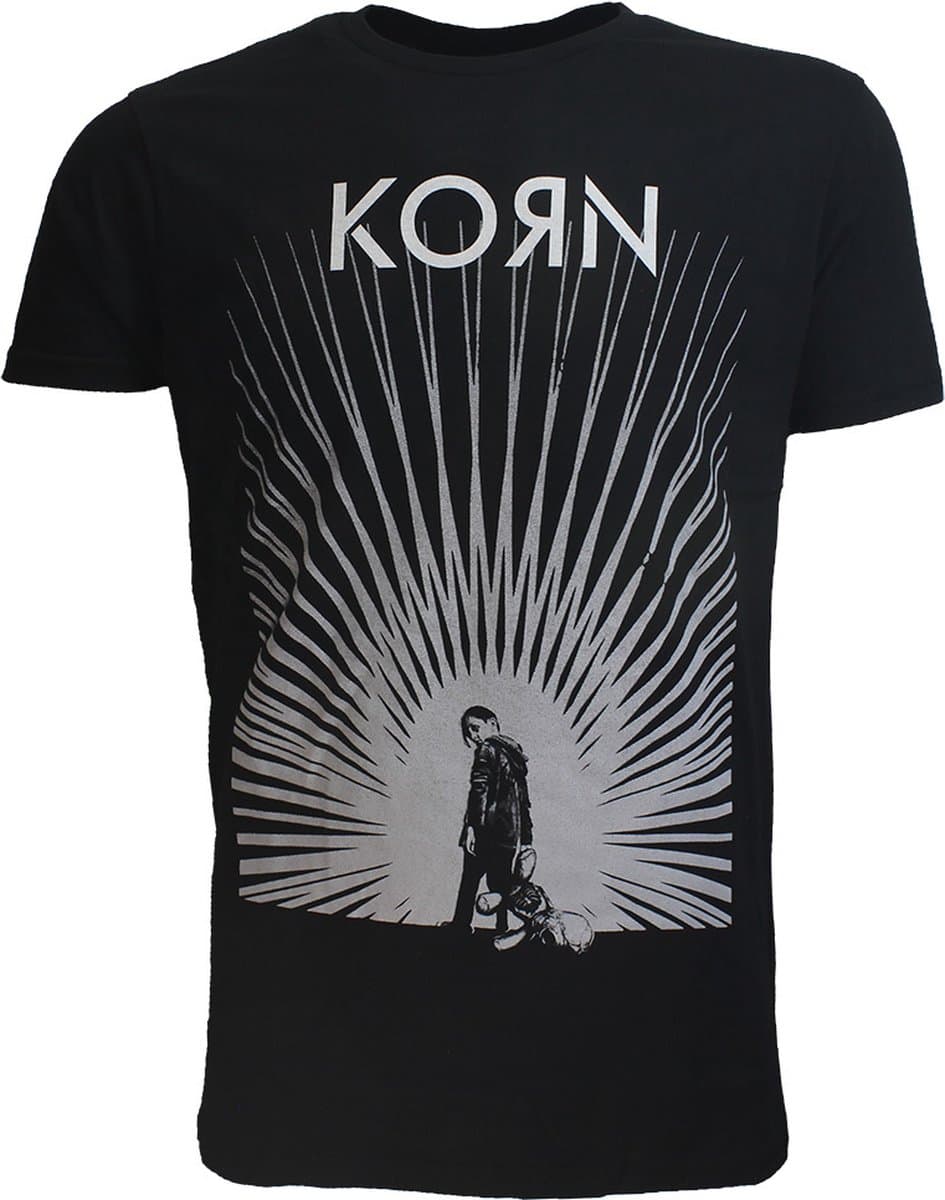 Korn Radiate Glow Band T-Shirt - Officiële Merchandise - L
