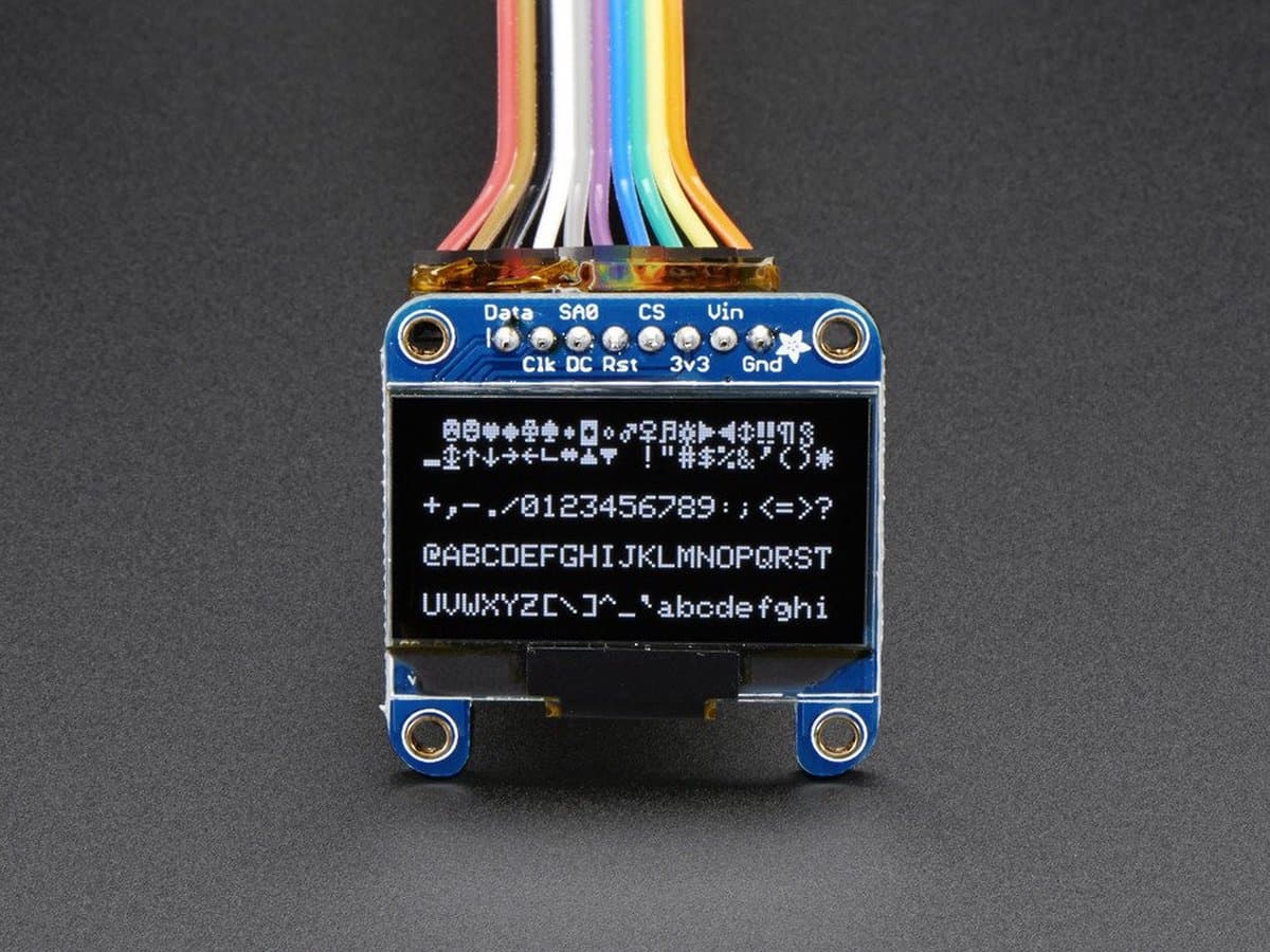 Monochrome 1.3 inch 128x64 OLED graphic display Adafruit 938