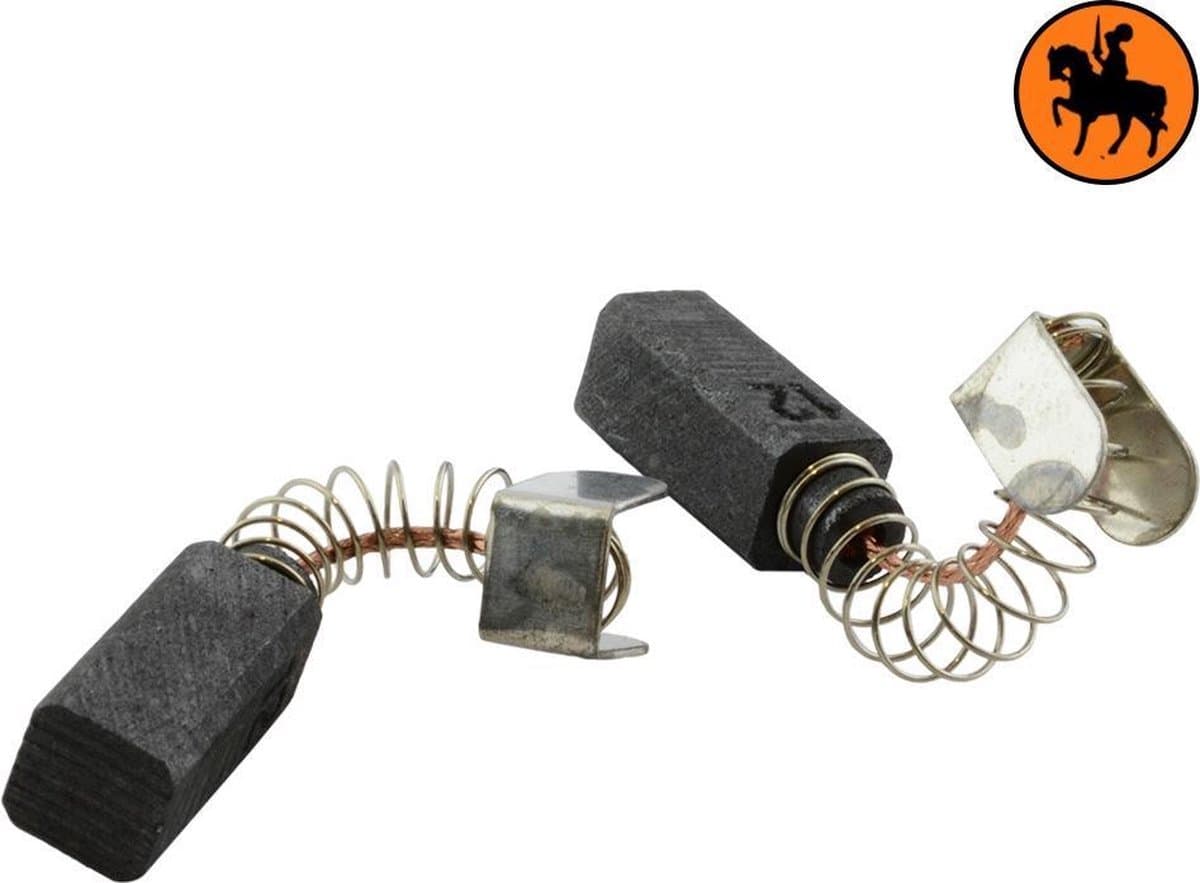 Koolborstelset voor Metabo Schuurmachine SB 450/2 - 6x6x13mm
