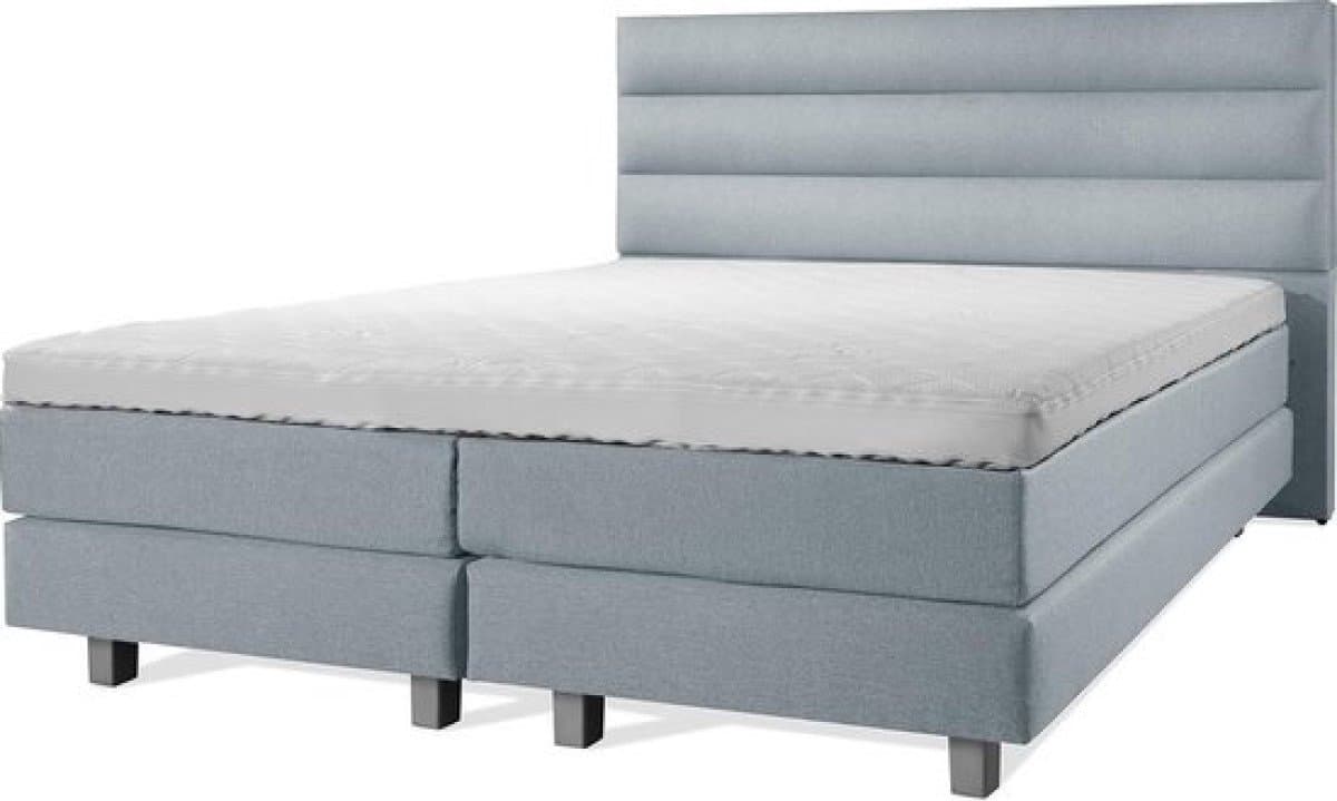 Boxspring Luxe 140x200 Horizon Ijsblauw