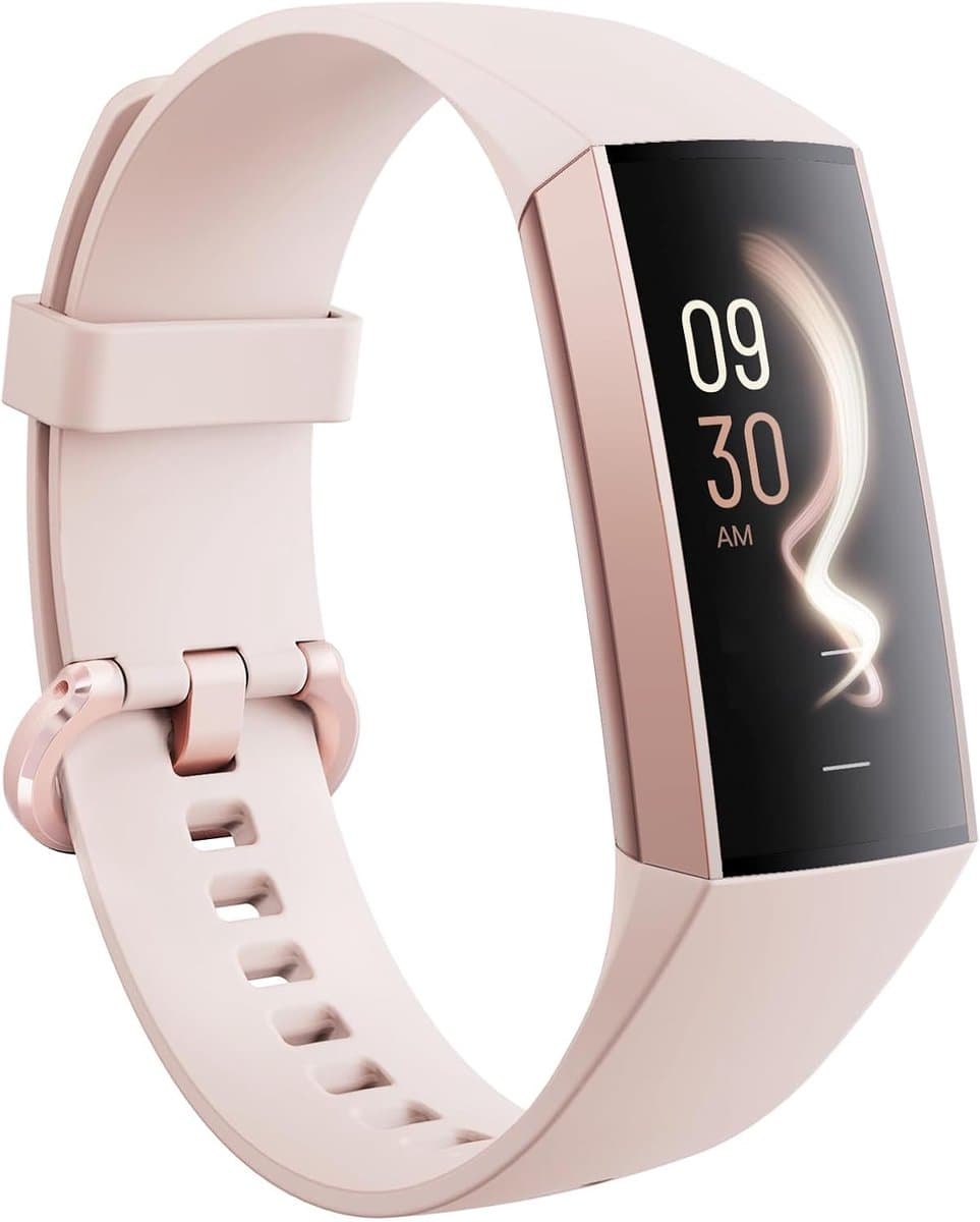carmdering - Smartwatch - Fitnessuhr - Smart Horloge - Helle Farbbildschirm - Gesundheitsmonitor - Kunststof - Ultralicht Design - Ideaal Voor Sport - 1 Stuk