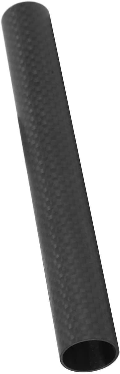 Dailygoods- Koolstofvezel Buis 15cm - Camera Rail Buis - Diameter 19mm - Slijtvast - Corrosiebestendig - Stabiel en Betrouwbaar
