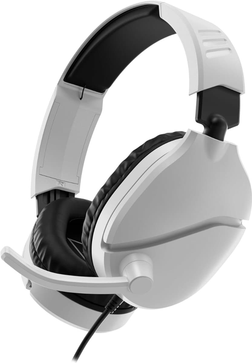 RUX® Game headset draadloos - Headset - Game headset - Gaming headsets - Wit - ‎20cm x 20cm x 7cm