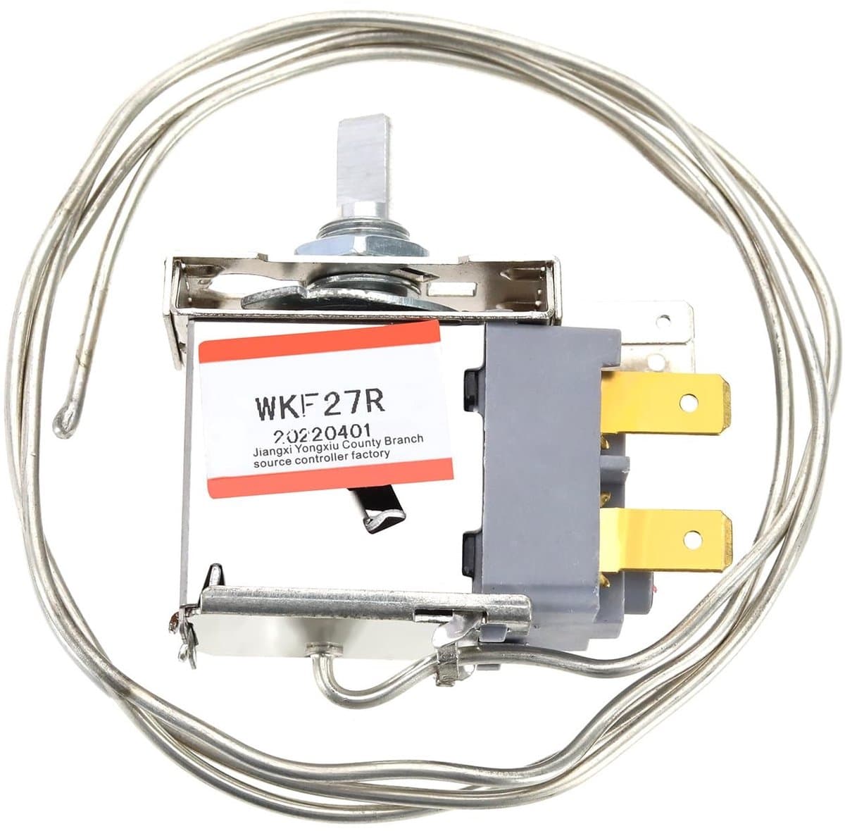 Dailygoods- Thermostaat - Nauwkeurige Temperatuurregeling - Thermische Controller - Compatibel met WKF-27R/WPF-22G - Duurzame Constructie - 80 cm Draad - Temperatuurregelaar