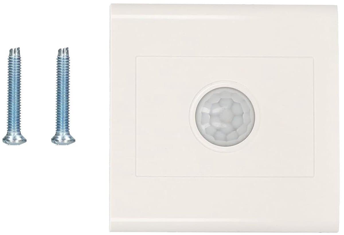 Bewegingssensor Schakelaar - LED Controller - Automatische Verlichting - Energiebesparend - 86x86 mm - Wit