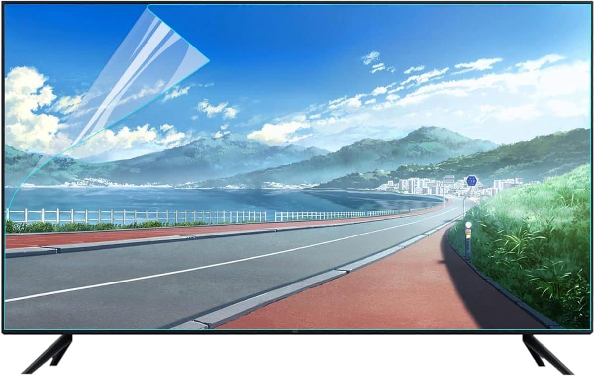 Schermbeschermer TV - Monitor Film - Oogvermoeidheid Verminderen - Antiverblinding Matte Coating - 58 inch - One Color