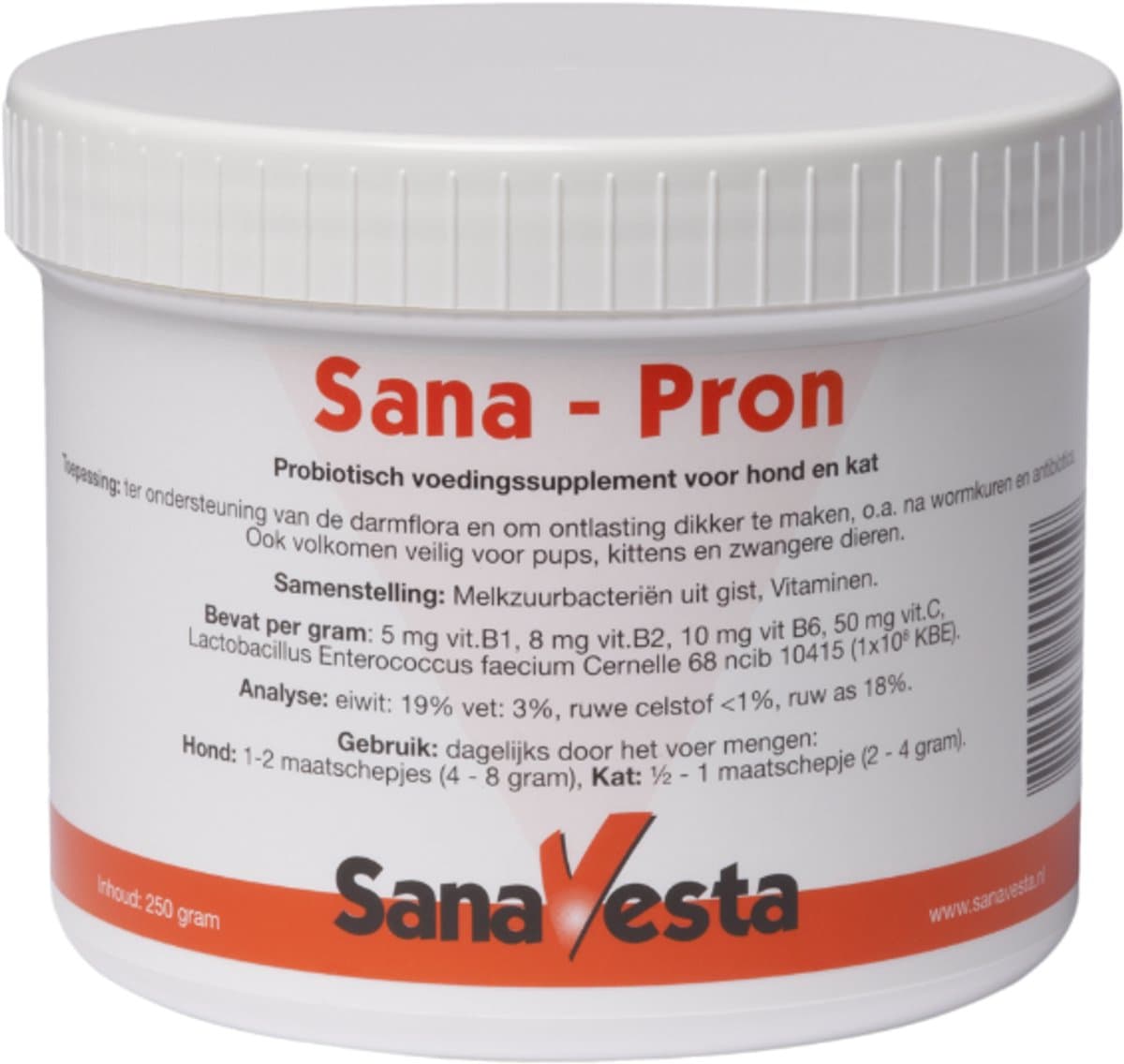 Sana-Pron Probiotica voor hond en kat