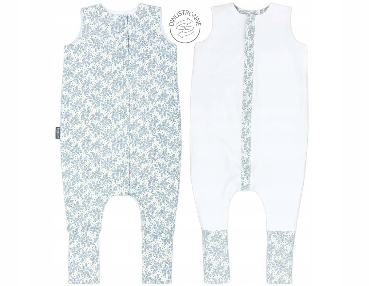 Omkeerbare babyslaapzak met voetjes 1-2 jaar, TOG 2.5 - Blue Meadow
