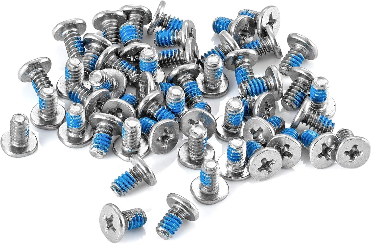 50x Merkloze Harde Schijf Schroeven 3.5" UNC x 7mm Zilver