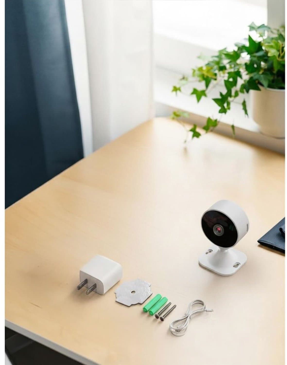Zolvano® Binnen Camera - Beveiligingscamera Mini - Huisbewaking Thuis - Bewegingsdetectie Geluid-Wit