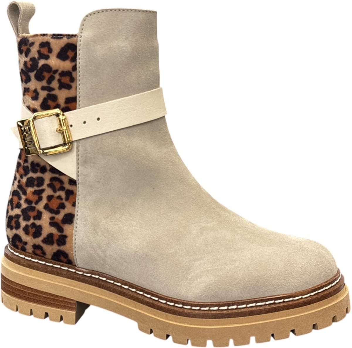 RIVER WOODS BELICIA/087 Laars beige maat 37