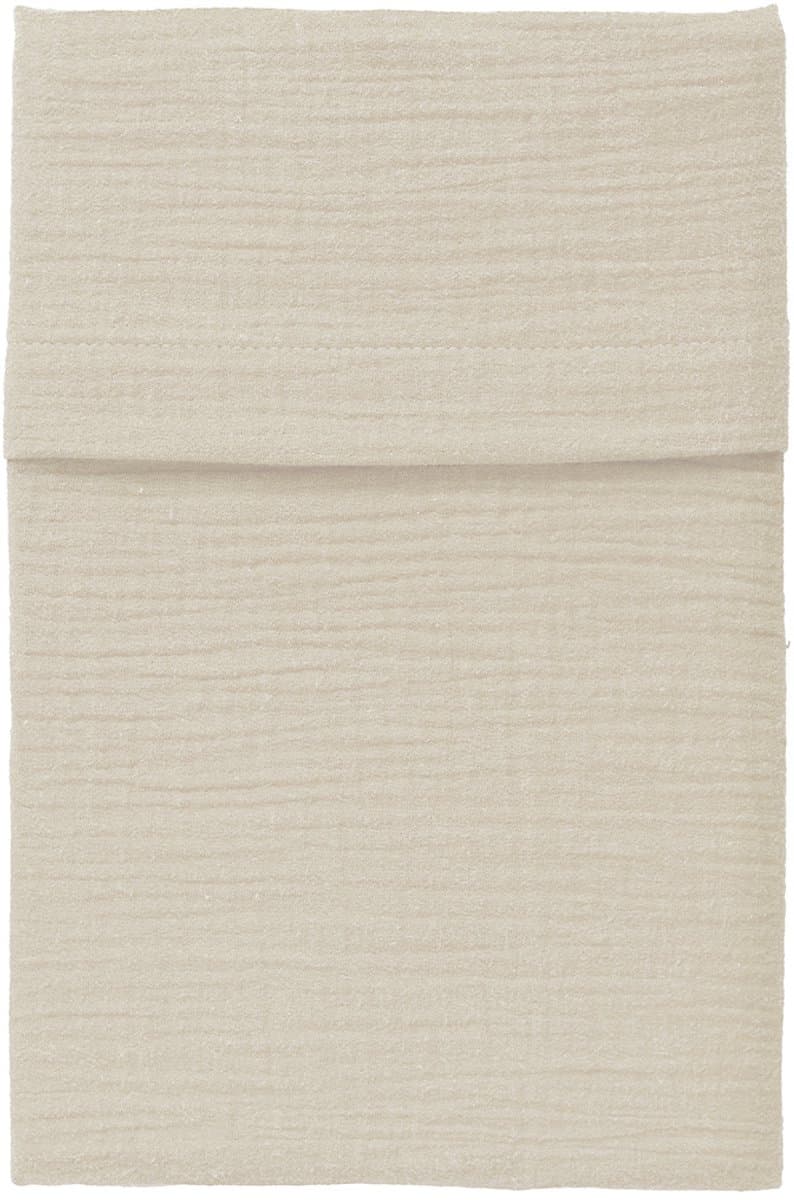 Cottonbaby wieglaken - wieg-aan-bed - 100x100 cm - roomwit - hydrofiel katoen