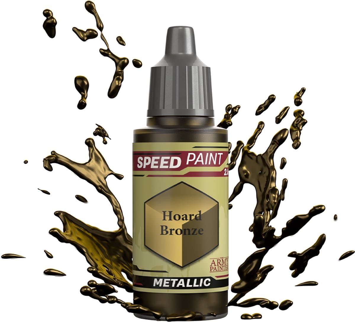 The Army Painter Speedpaint Hoard Bronze verf voor miniaturen en modelbouw.