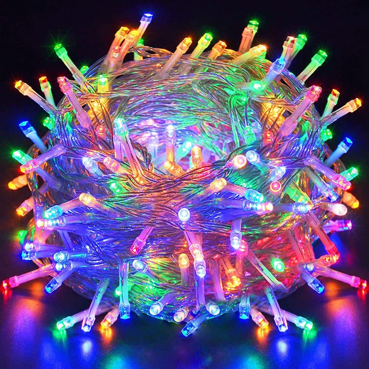 Rosnek 100M 800LED Multicolor LED Lichtsnoer - Kerstverlichting met Timer & Geheugenfunctie - 8 Verlichtingsmodi, IP44 - Voor Tuin, Feesten en Buiten