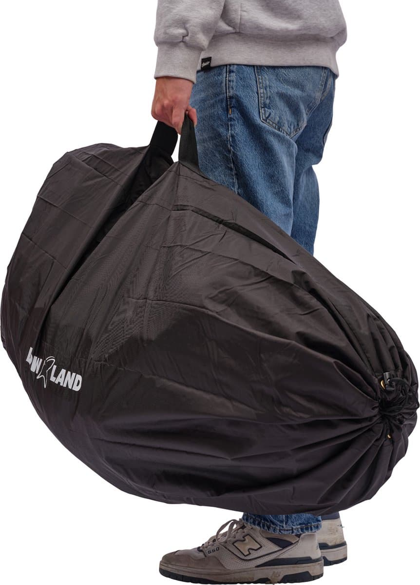 LOWLAND OUTDOOR Flightbag - Zwart - 75 Liter