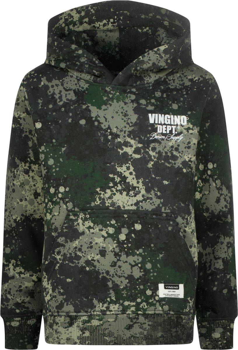 Vingino Nast Jongens Trui - Maat 128 - Racing green