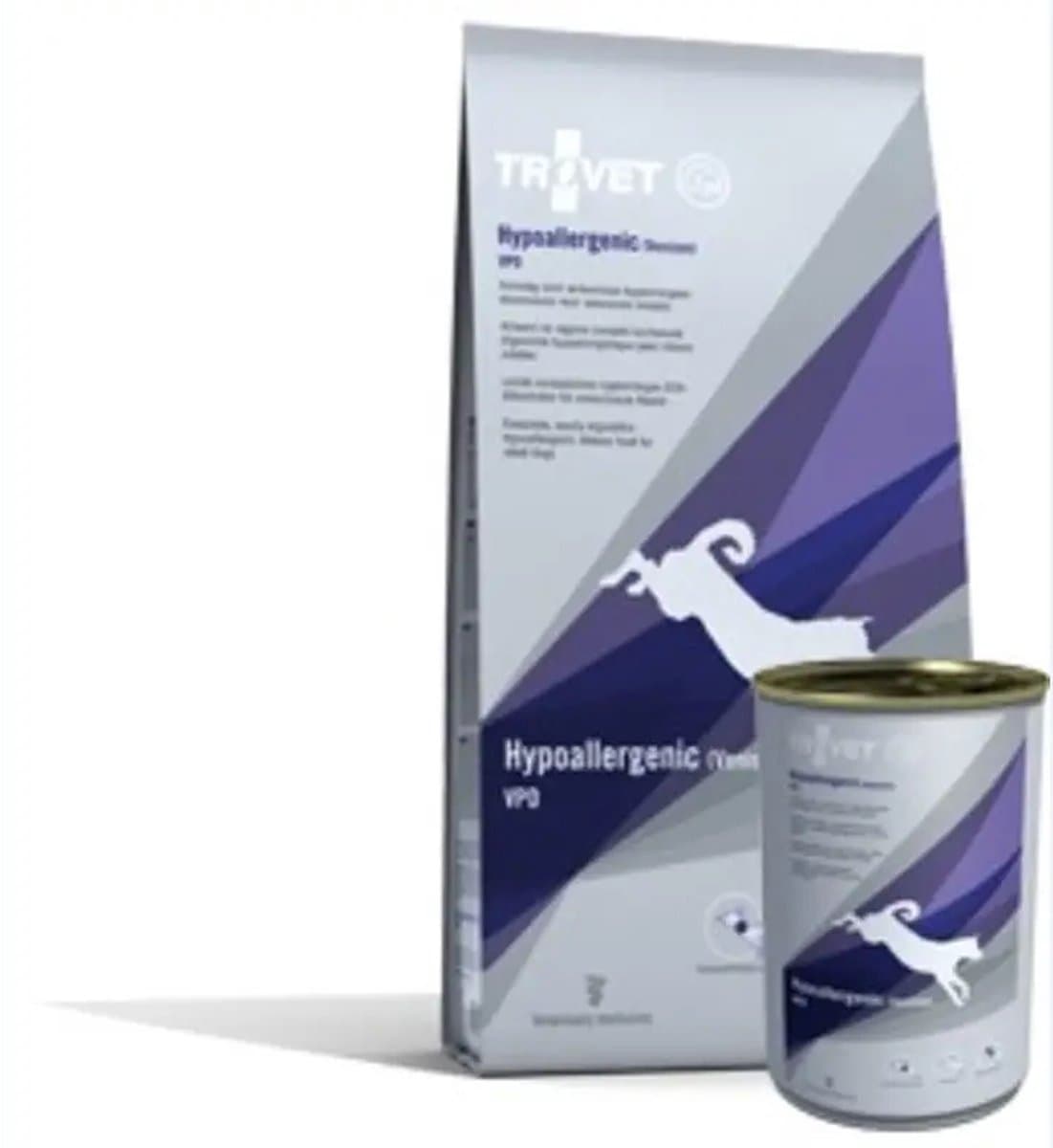 TROVET Hypoallergenic VPD (Venison) Hond - 10 kg + 12 x 400 gr blikken