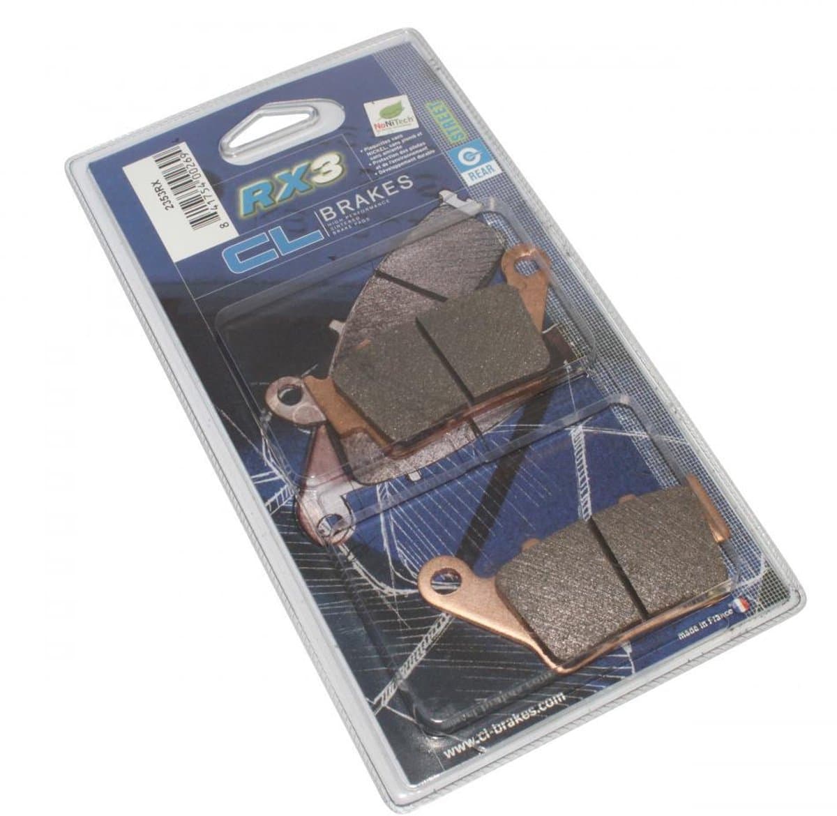 Plaquette de frein CL BRAKES pour Moto Husaberg 470 FC E 2001 à 2002 Neuf
