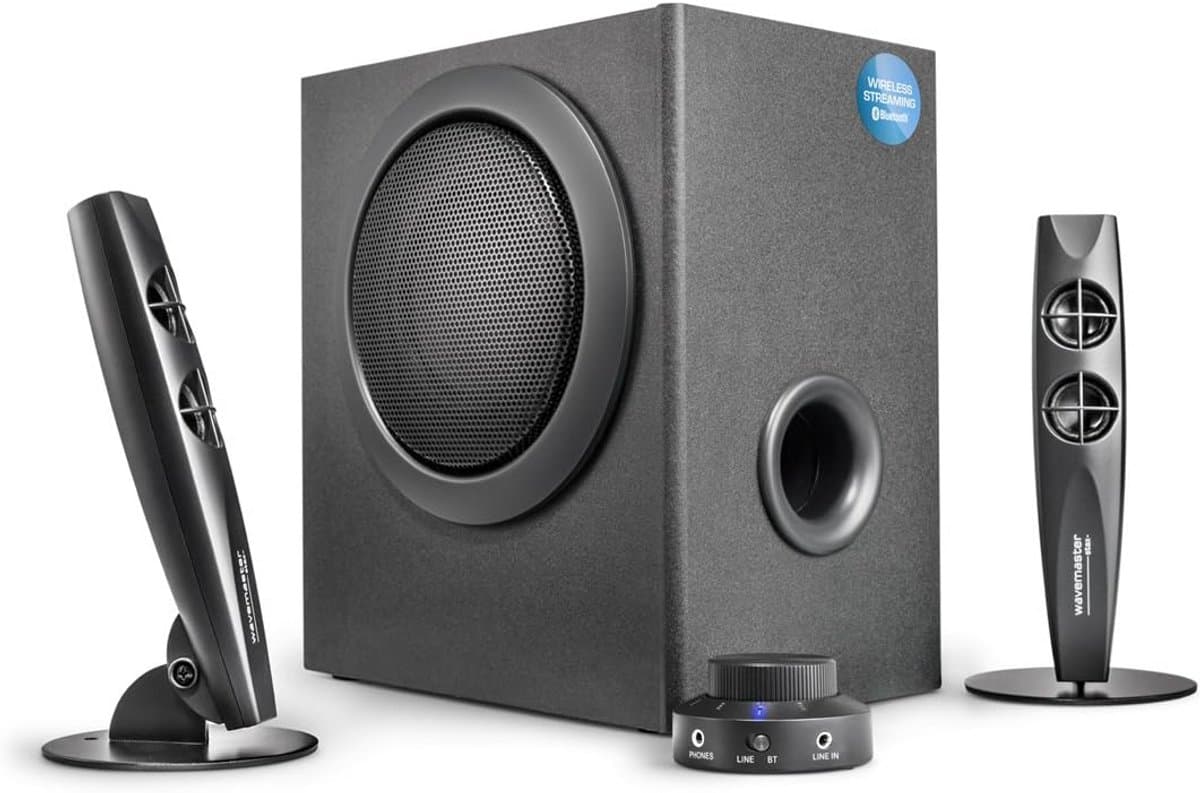 2.1 Actief Luidsprekersysteem met Bluetooth (46W) - Voor TV, PC, Tablet en Smartphone