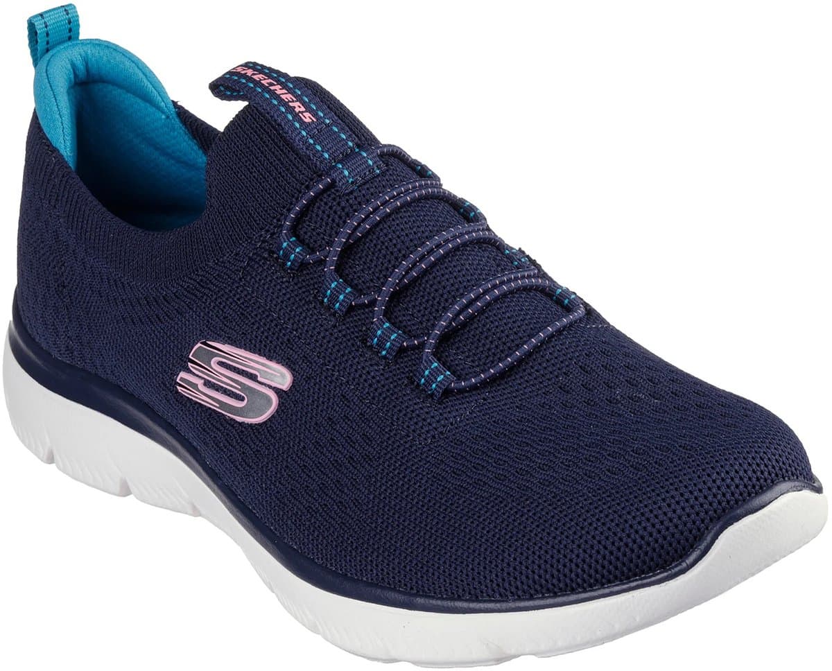 Skechers Dames Summits Top Player sneakers dames Blue 150116 NVMT