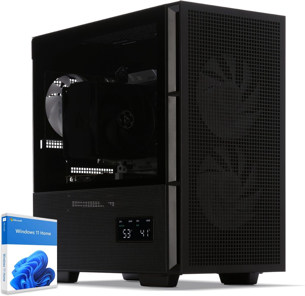 Sedatech Advanced Gaming PC ATX RGB • Intel i9-12900KF 16x 3.2GHz • Geforce RTX5060Ti 16Gb • 32Gb DDR5 • 2Tb SSD M.2 • WiFi • Bluetooth, USB C • Windows 11 • Desktop computer