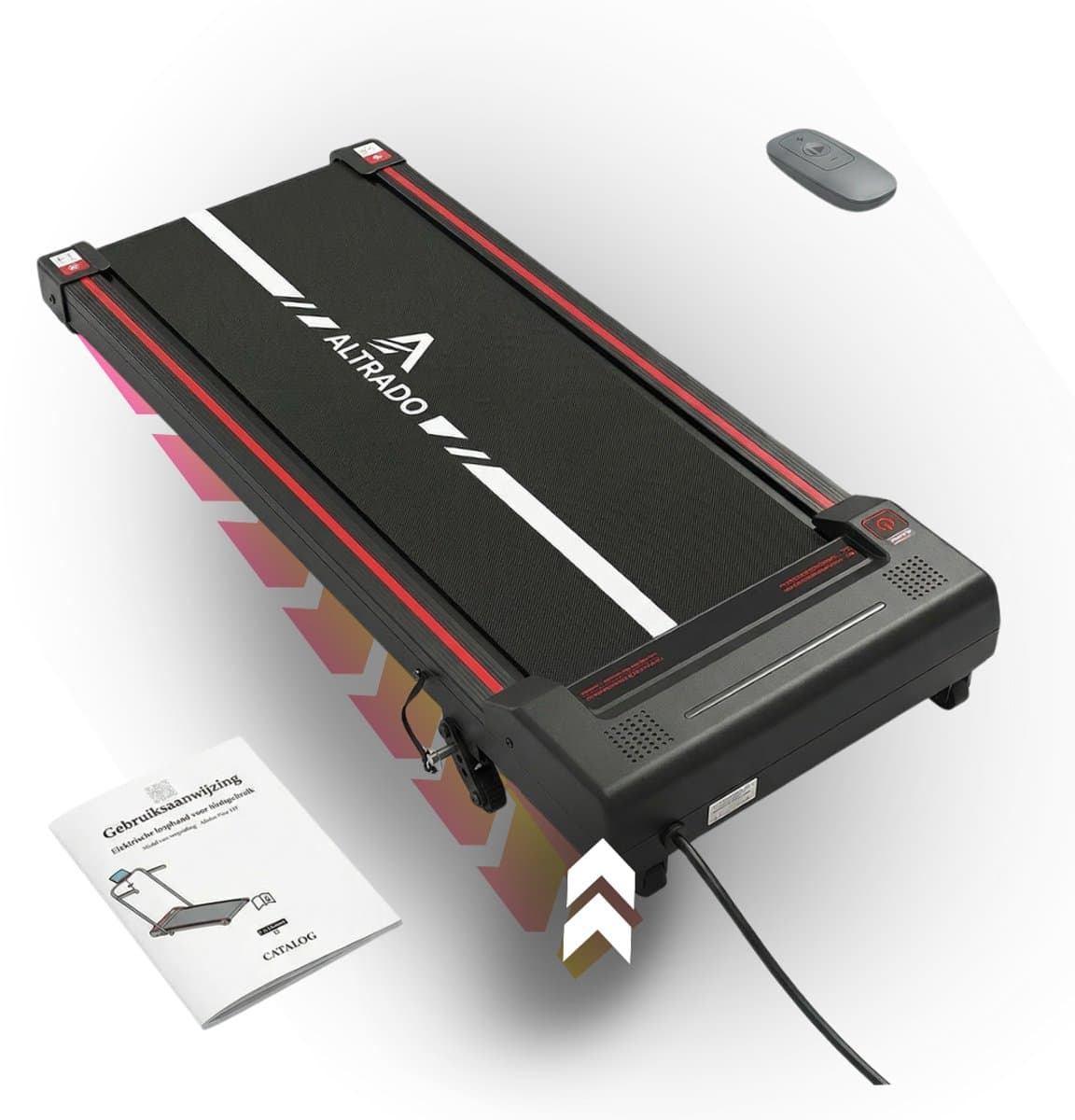 Altrado Motion 6i Loopband - Loopband inklapbaar - Wandelband 1 - 6 km/u - Walking pad - Loopband met hellingfunctie - Loopbanden voor thuis - Loopband Fitness - LED Display & Afstandsbediening