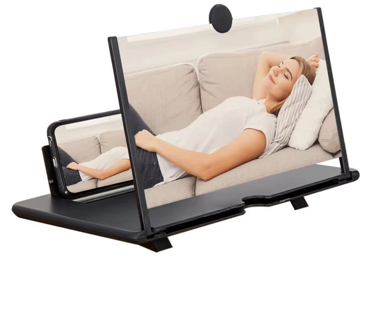 14 Inch 3D Telefoon Scherm Vergroter Versterker Mobiele Bioscoop Display Vergroot Telefoon Scherm Vergrootglas HD Video Versterker Telefoon Houder Beeld Vergroten
