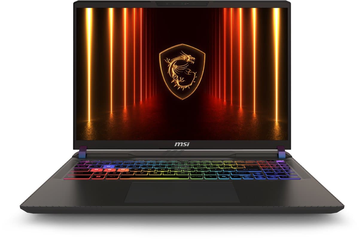 MSI Vector A16 HX A8WIG-025NL AMD Ryzen 9 8940HX laptop 40,6 cm (16") Quad HD+ 16 GB DDR5-SDRAM 1 TB SSD NVIDIA GeForce RTX 5080 Wi-Fi 6E (802.11ax) - QWERTY-toetsenbord
