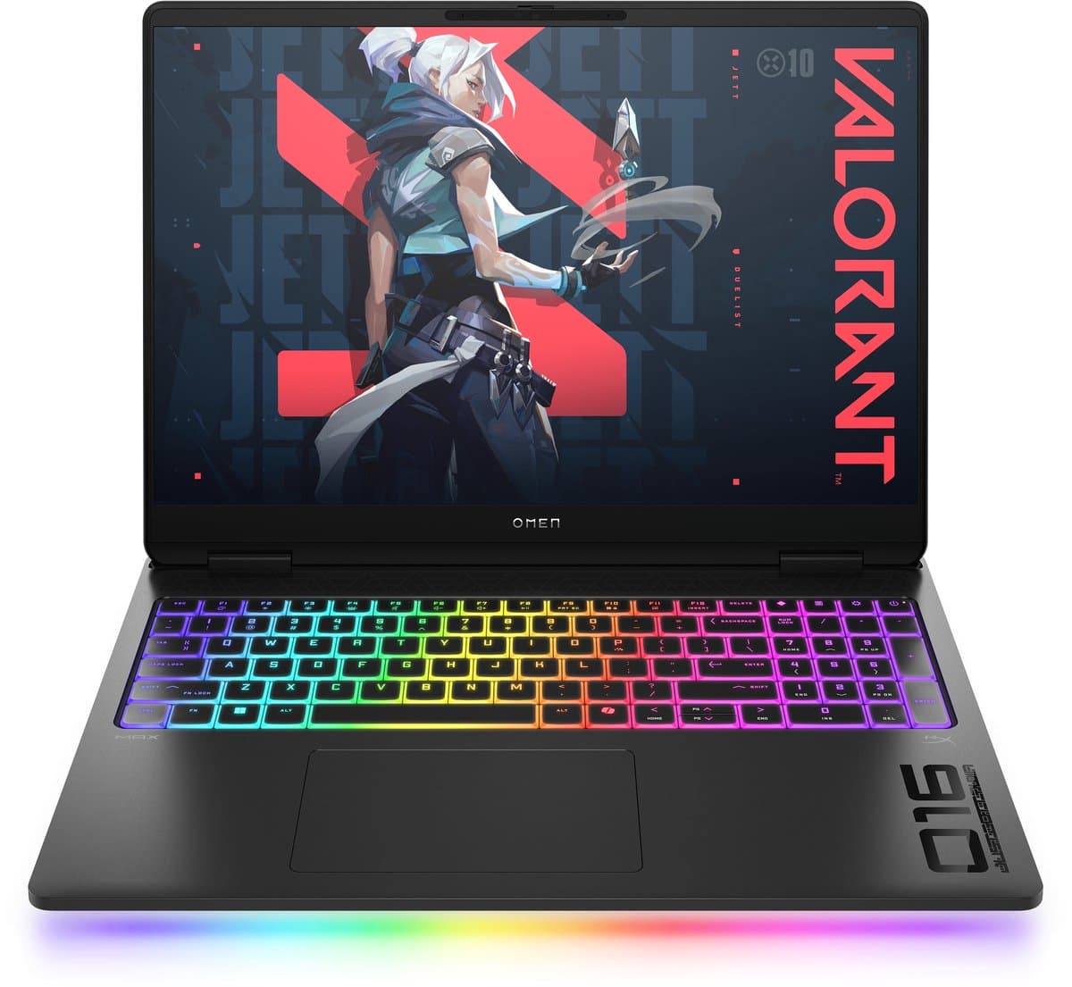 OMEN MAX 16-ah0001nd Intel Core Ultra 9 275HX Laptop 40,6 cm (16") WQXGA 32 GB DDR5-SDRAM 1 TB SSD NVIDIA GeForce RTX 5080 Wi-Fi 7 (802.11be) Windows 11 Home AI PC Zwart