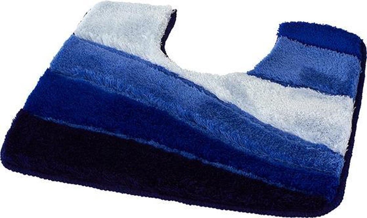 Toiletmat Ocean Blauw 55x50cm