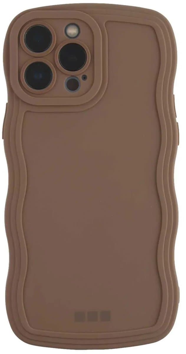 123watches hoesje Curve - bruin - Siliconen, TPU - iPhone 14 Pro