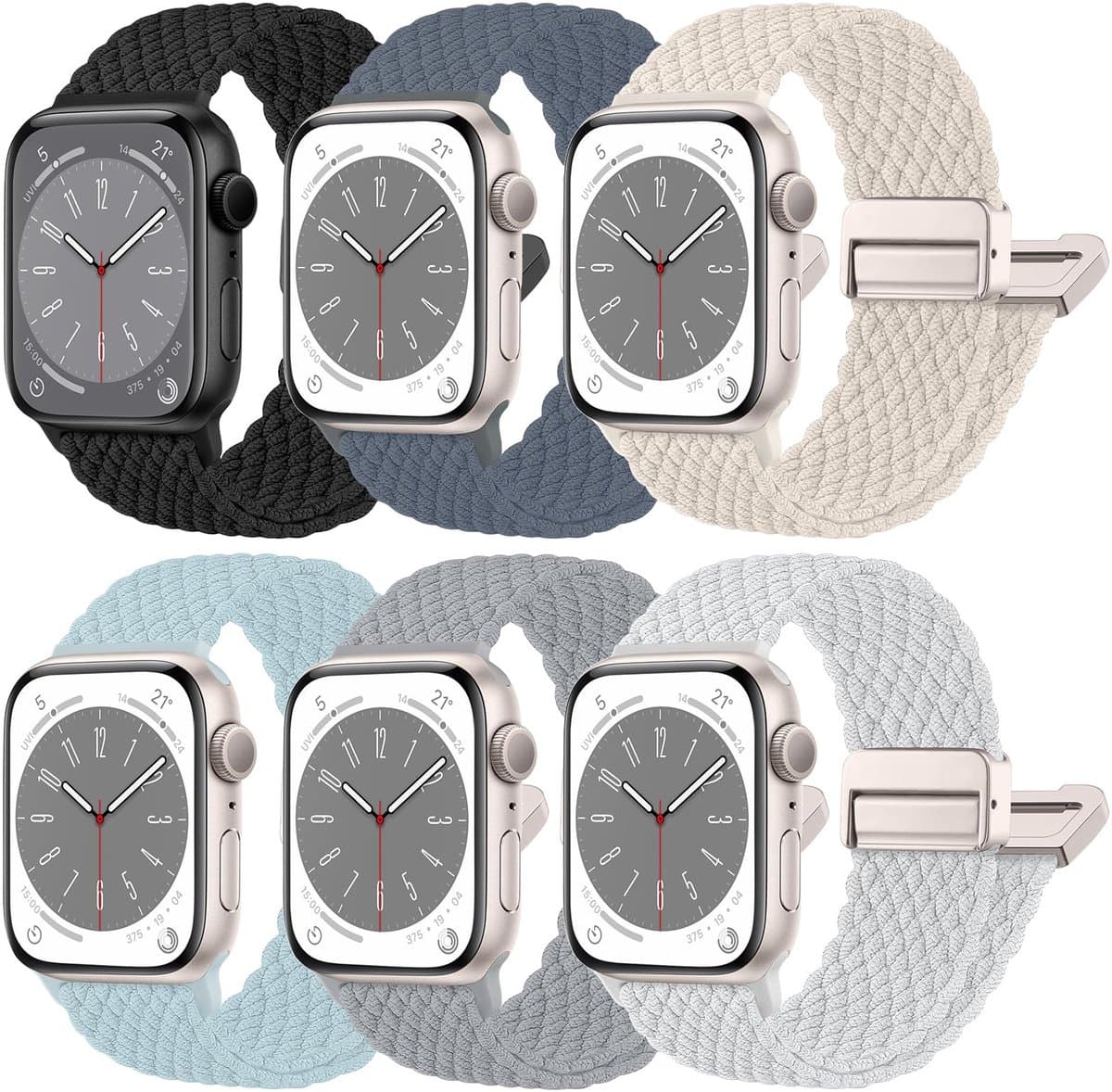 Omgoods - Gevlochten Sportband voor Apple Watch