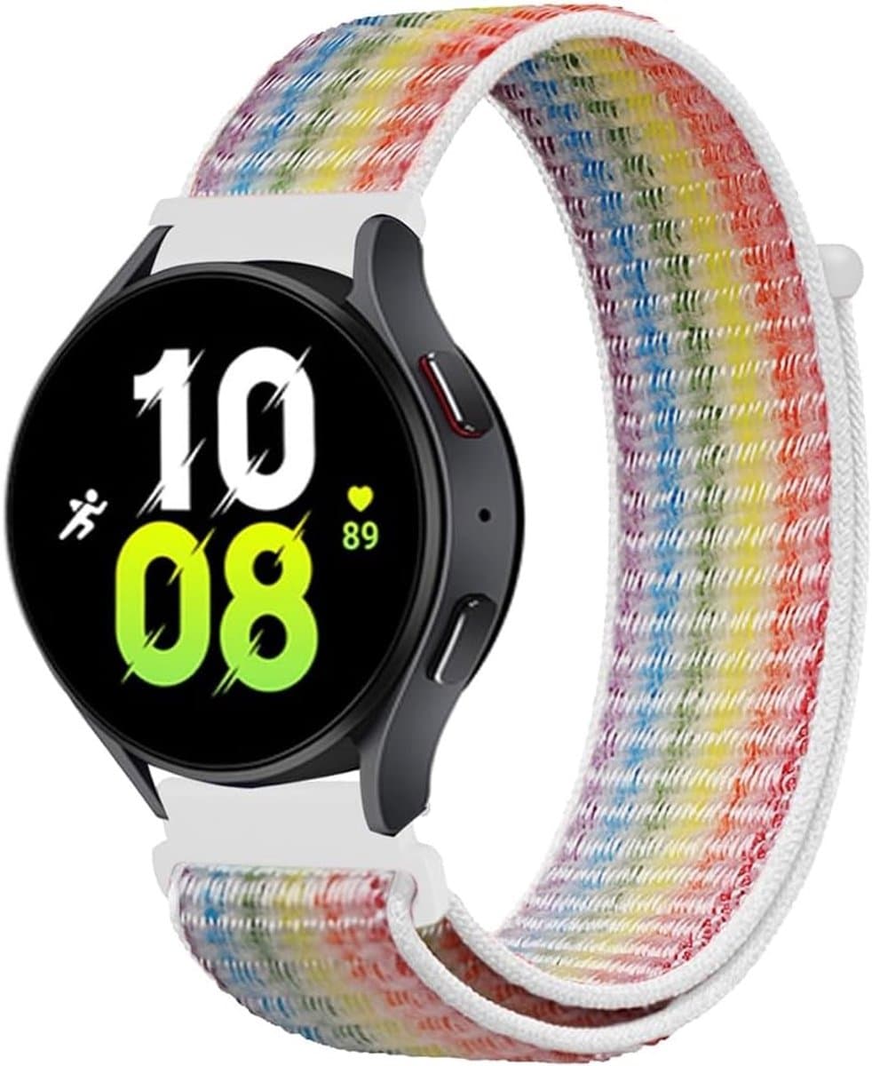 Ademende Sportarmband voor Garmin Vivoactive 4, Venu 4 en Forerunner - 22mm Nylon Vervangband, Lichtgewicht en Wasbaar, Ideaal voor Sportactiviteiten