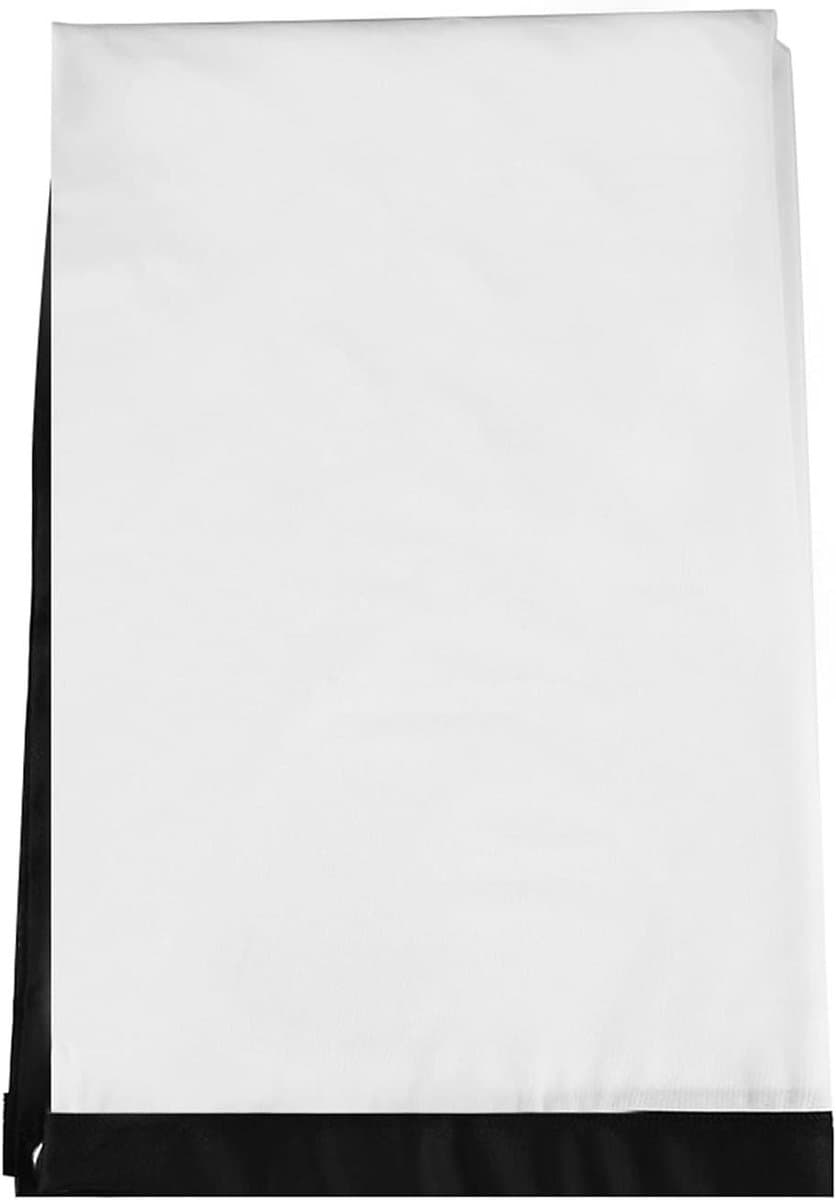 Projectiescherm - Beeldscherm - Filmavond - Vouwvrij - 120 inch - Wit