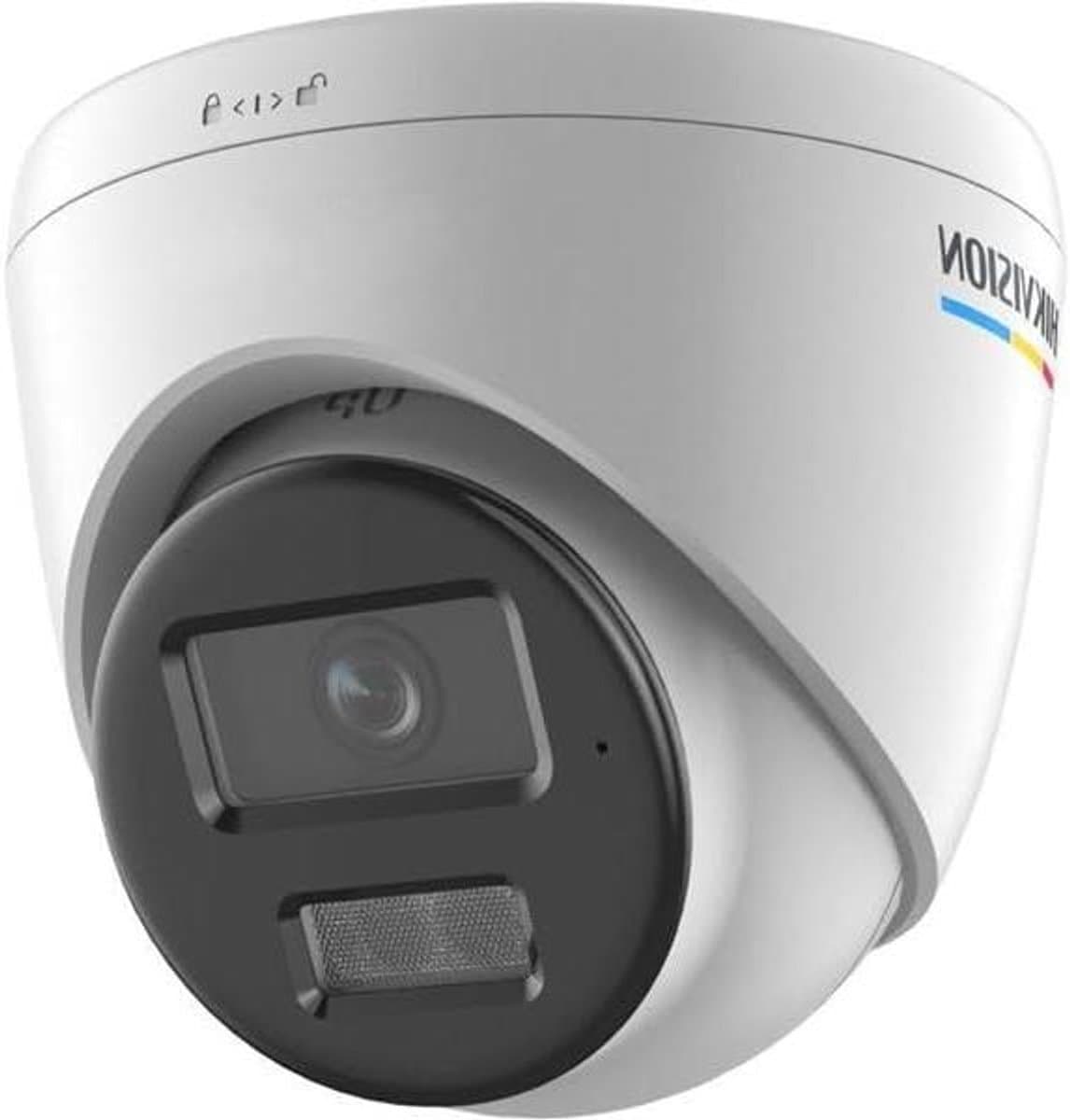Dome IP-camera - Beveiligingscamera Audio - Woning Beveiligen - ColorVu Technologie - 2.8 mm Lens - Wit