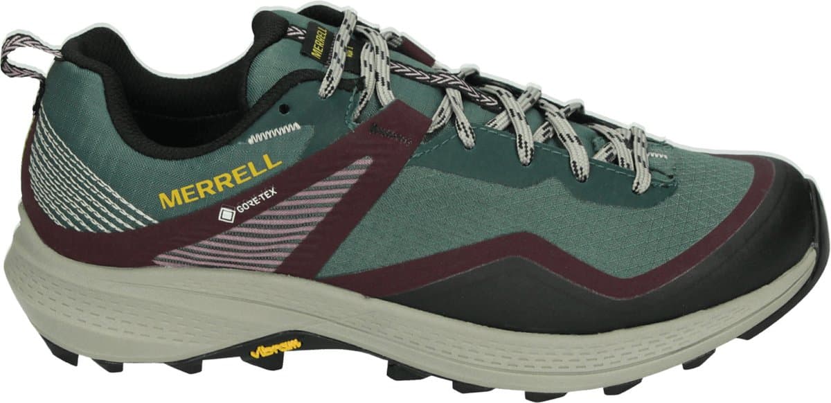 Merrell - J037742 MQM 3 GTX - Dames wandelschoenenWandelschoenen - Kleur: Groen - Maat: 37