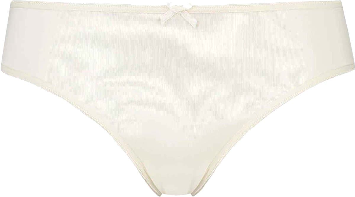 RJ Bodywear - Pure Color - Dames String - Ivoor - S